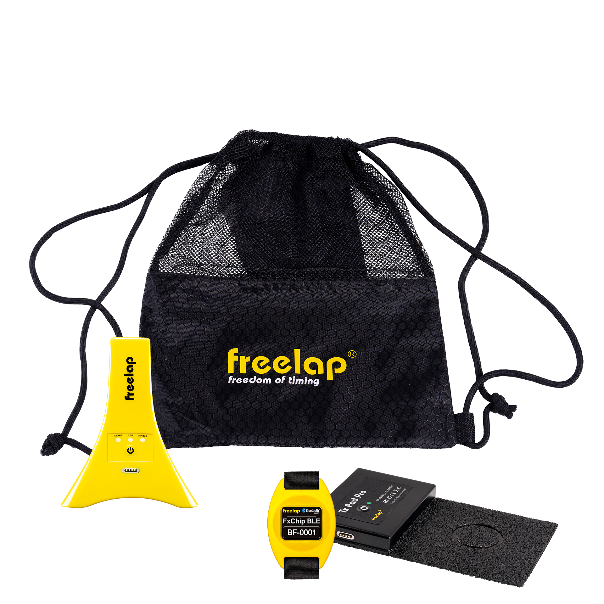 Freelap Canada Running Starter Pack – entry-level wireless timing system with timing gates and transponder for individual sprint training.