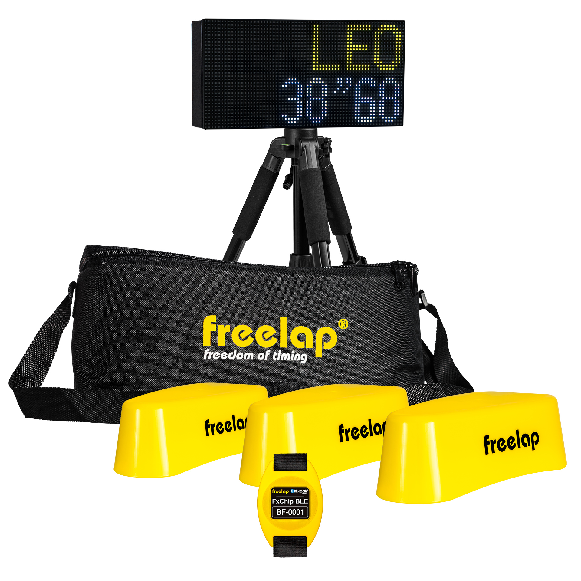Freelap Canada Bike Pro Pack – advanced wireless timing system with multiple gates for precise cycling performance tracking and lap timing.
