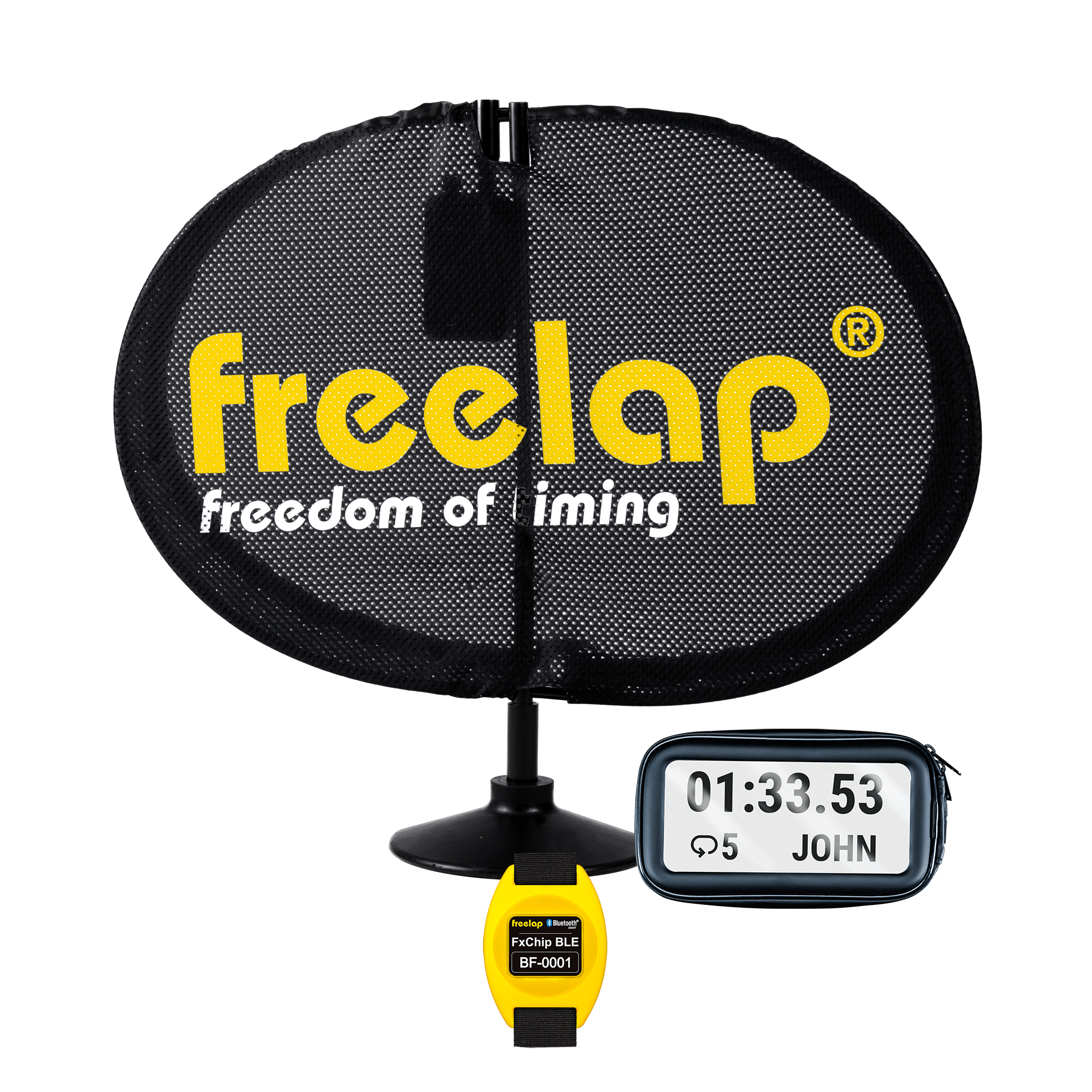 Freelap Canada MX Foundation Pack – entry-level wireless timing system for motocross training, includes essential gates and transponder for lap timing.