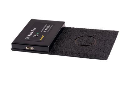 reelap Canada Tx Pad Pro – touch-sensitive wireless start device for accurate reaction time and sprint timing in athletic training.