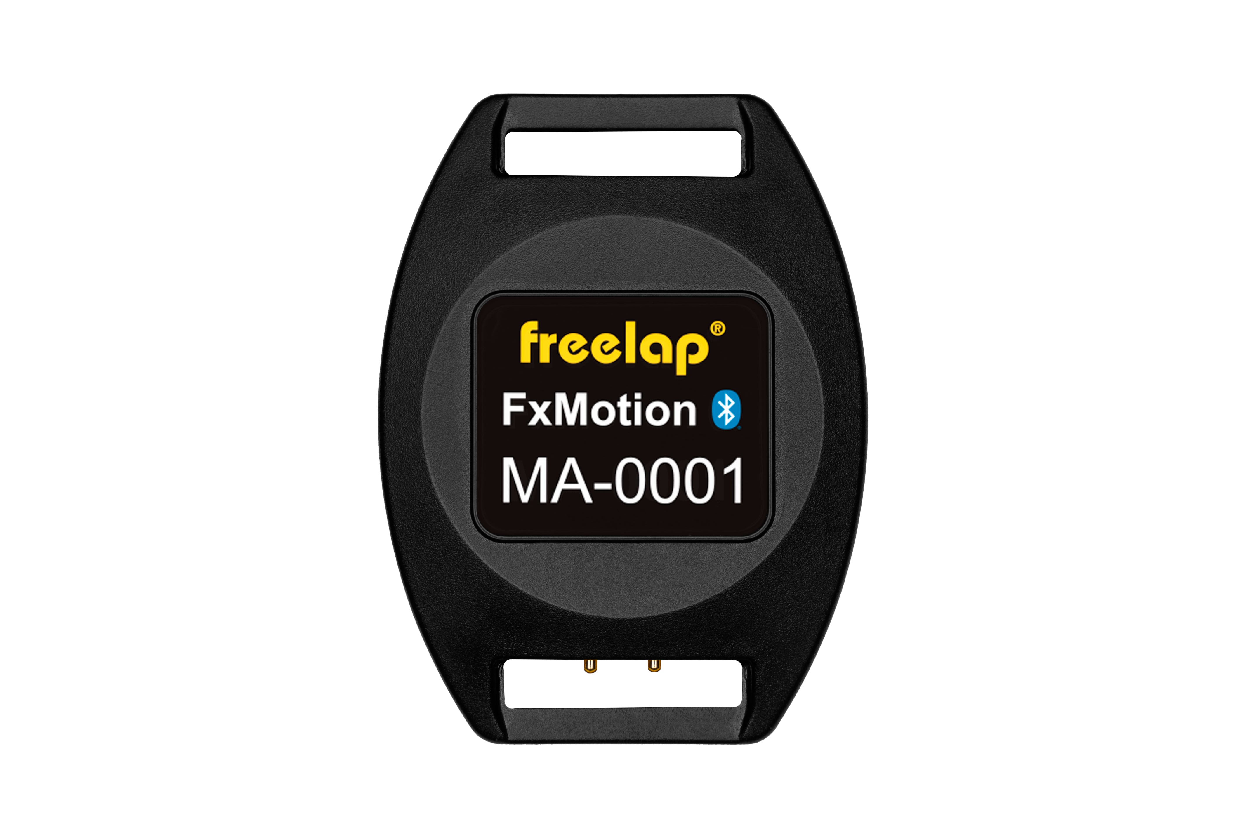 Freelap Canada FxMotion timing chip – Bluetooth-enabled transponder for precise wireless timing and athlete performance analysis.